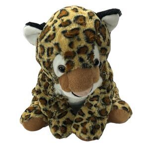 Spotted Leopard Plush XL Stuffed Animal Polyester Best Made Toys Wild Cat Jungle